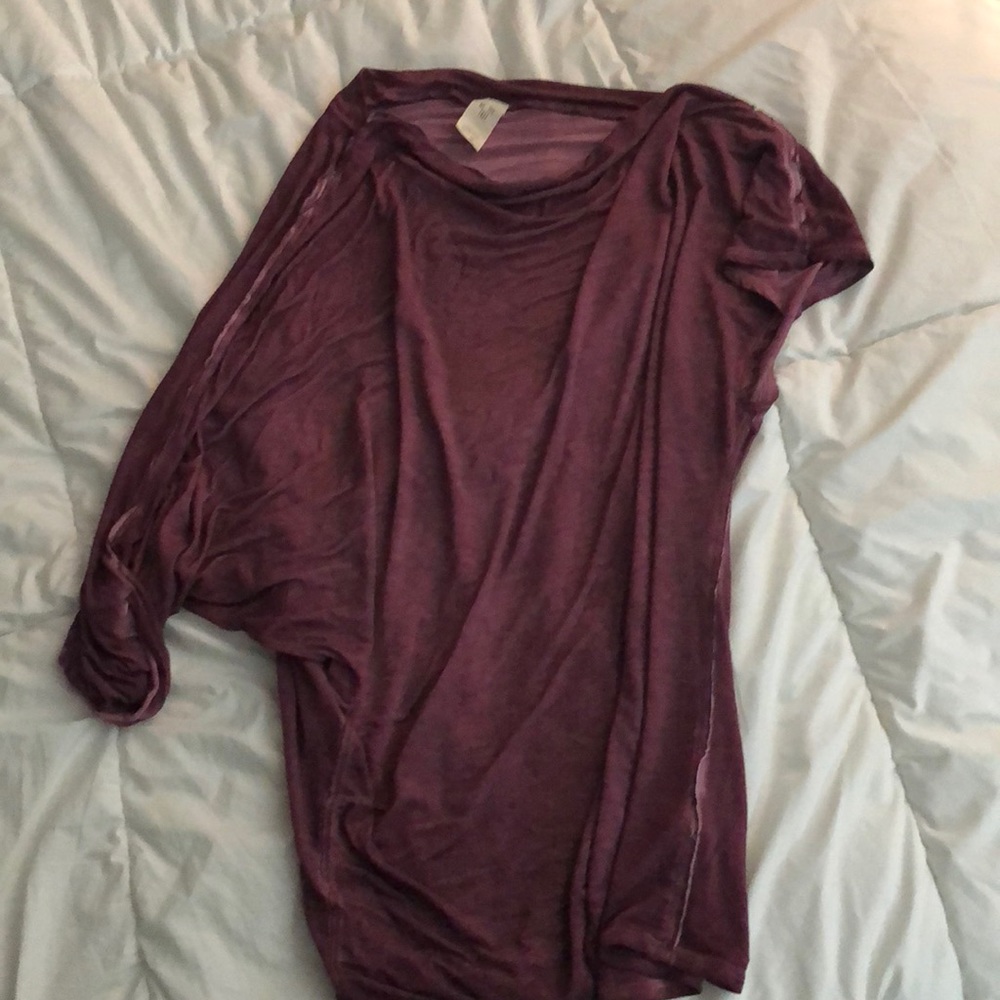 Asymmetrical shirt